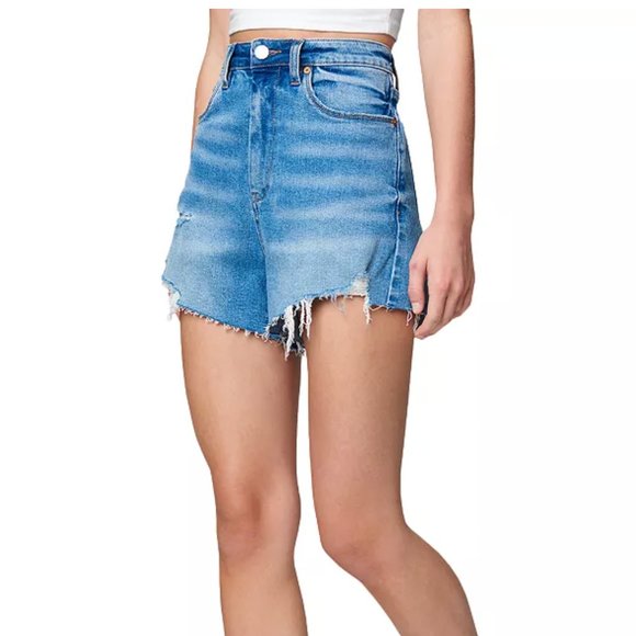 BLANKNYC The Reeve High Waist Denim Shorts In Say Something, 26, NWT - Picture 3 of 6